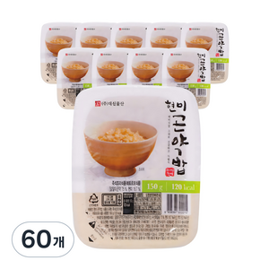 대신곤약 현미 곤약밥, 150g, 60개