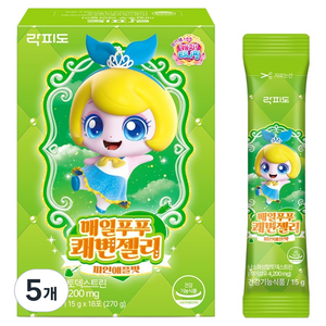 락피도 매일푸푸 쾌변젤리 18p, 270g, 5개