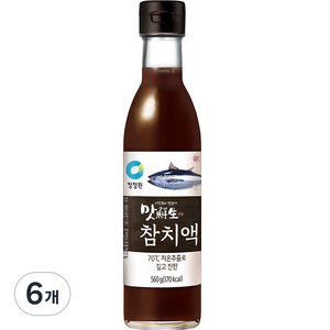 맛선생 참치액, 560g, 6개