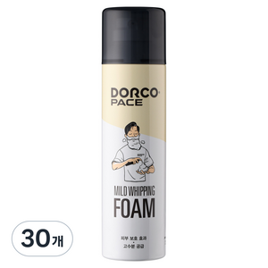 PACE 마일드 휘핑 폼, 250ml, 30개