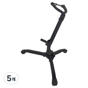 탑피아 간편한 색소폰 거치대, 블랙, 5개