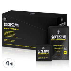 삼대오백 헬스부스터 프리워크아웃 프로, 15회분, 4개