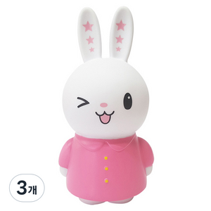 세계유통 별토끼 삑삑이 목욕놀이, 랜덤 발송, 3개