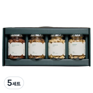 착한습관 고급 견과 4종 선물세트 740g, 5세트