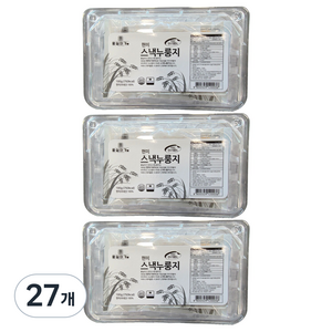 황실미가 현미 스낵 누룽지, 195g, 27개