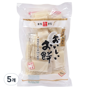 유노타니 키리모찌, 1kg, 5개