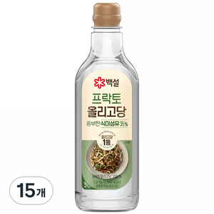 백설 프락토 올리고당, 1.2kg, 15개
