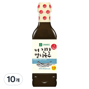 이엔푸드 더 진한 멸치육수, 470ml, 10개