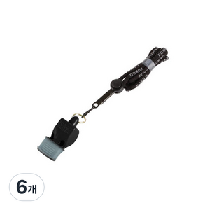 스타스포츠 폭스 클래식 호루라기 CMG XH248K, 블랙, 6개