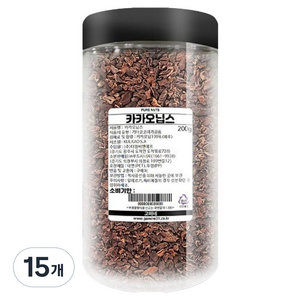 고미네 카카오닙스 통, 200g, 15개