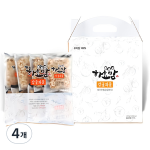 하효맘 제주 감귤과즐 선물세트, 1.2kg, 4개