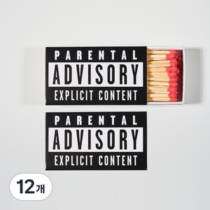 헤븐센스 키 큰 성냥, ADVISORY, 12개