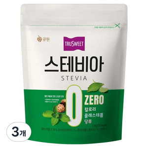 트루스위트 스테비아, 1kg, 3개