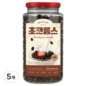 씨알로 초코룹스, 5개, 380g