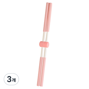 씨에카 십자스트레칭봉, 핑크, 3개