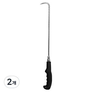 월드크린 그립 마대 갈고리 갈퀴 55cm, 2개