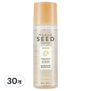 더페이스샵 망고씨드 실크보습 립 앤 아이 리무버, 110ml, 30개
