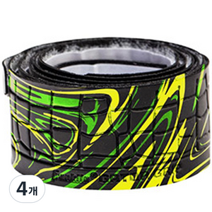 프랭클린 MLB GATOR BAT GRIP AW5000, 블랙네온(24110C3), 4개