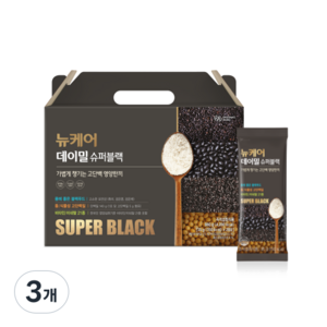뉴케어 데이밀 슈퍼블랙 선식가루, 980g, 3개