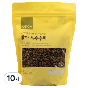 올가홀푸드 ORGA 발아 옥수수차, 500g, 1개입, 10개