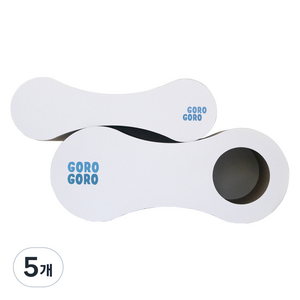 gorogoro 2 in 1 빅사이즈 땅콩 스크래쳐, 화이트, 5개