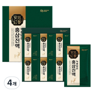 대상웰라이프 녹용 담은 홍삼 진액, 24회분, 4개