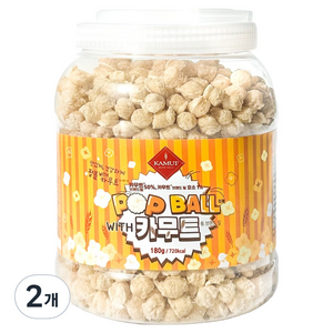 카무트 고대곡물 팝볼 브랜드밀, 180g, 2개