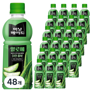 미닛메이드 알로에 주스, 350ml, 48개