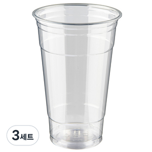 보니팩 PET 투명컵 98 x 63 x 150 mm, 720ml, 50개, 3세트