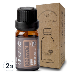 아로므 미르 에션셜 오일, 10ml, 2개