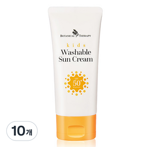 보타니컬테라피 키즈 워셔블 썬크림 SPF50+ PA++++, 60ml, 10개