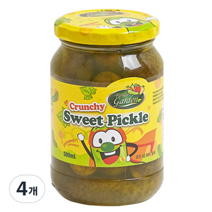파머스가든 스위트 피클 홀, 520g, 4개