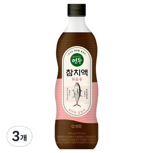 연두 참치액 볶음용, 890g, 3개