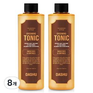 다슈 클래식 스타일 그루밍 토닉 헤어 왁스, 310ml, 8개