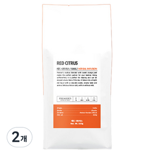 프리미어스 레드 시트러스, 500g, 1개입, 2개