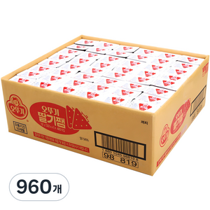 오뚜기 딸기쨈 디스펜팩, 12g, 960개