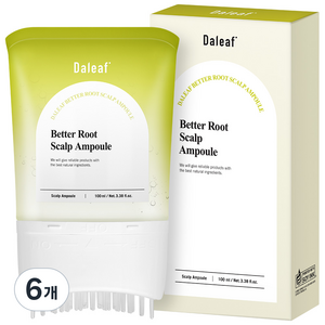 달리프 베러 루트 스칼프 두피 앰플, 100ml, 6개