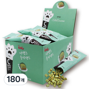 더캣츠 쿠키샌드 고양이 간식, 연어맛, 20g, 180개