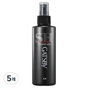 갸스비 스타일링 미스트 슈퍼하드, 5개, 180ml