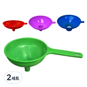 월드크린 다용도 깔때기 소 + 중 + 대 + 특대, 랜덤발송, 2세트