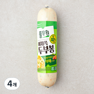 풀무원 야채쏙 두부봉, 180g, 4개
