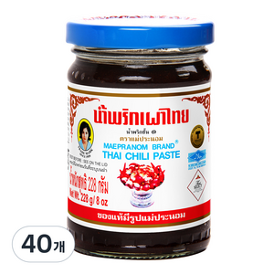 메프라넘 칠리 페이스트, 228g, 40개