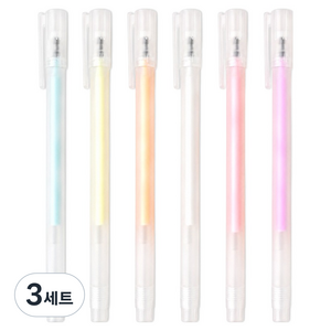 빅키드 글루펜 6종 세트 3134, 3세트, 42g, 혼합색상