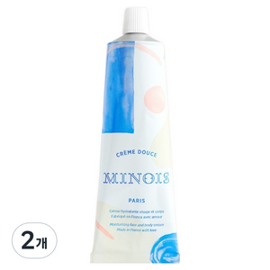 미느와 페이스 앤 바디 젠틀크림, 2개, 100ml