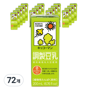 기꼬만두유 오리지널, 200ml, 72개