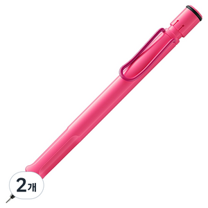 LAMY 2026 한정판 사파리 샤프 네온핑크 LM1C9 NP, 2개, 0.5mm