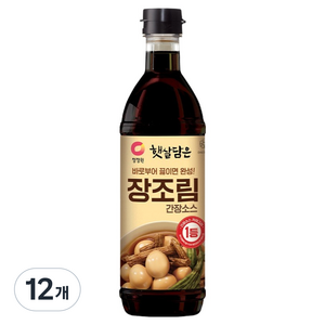 햇살담은 장조림간장소스, 800ml, 12개