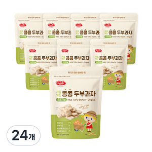베베스트 처음먹는 콩콩 두부과자, 오리지널, 24개, 20g