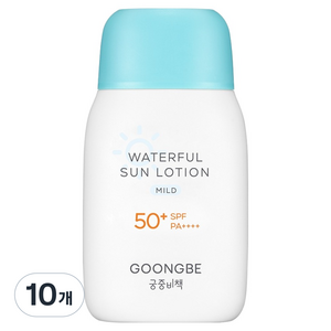 궁중비책 워터풀 유아 선로션 마일드 SPF50+ PA++++, 80g, 10개
