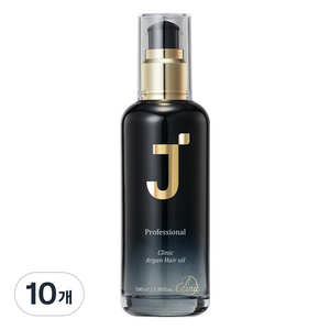 제이숲 프로페셔널 클리닉 아르간 헤어 오일, 100ml, 10개